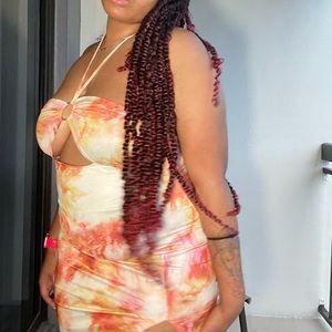 Bodycon strapless dress